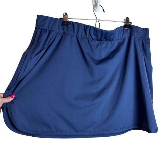 Columbia Skort Navy Blue Golf Pickleball Tennis Women’s Size 3X - Picture 11 of 11